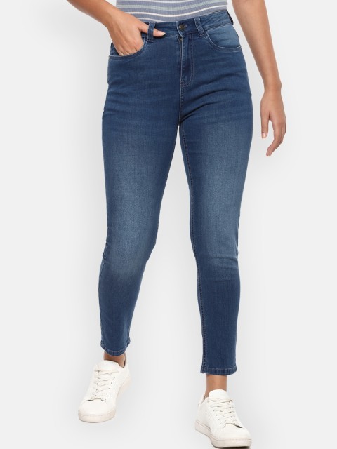 

Van Heusen Woman Blue Slim Fit Light Fade Stretchable Jeans