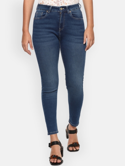 

Van Heusen Woman Women Navy Blue Slim Fit Light Fade Jeans