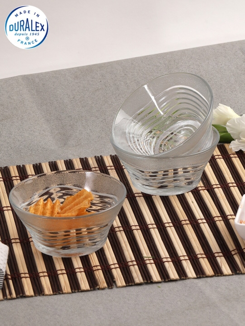 

DURALEX Transparent 6 Pieces Glass Glossy Bowls