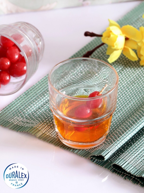 

DURALEX Set of 6 Solid Transparent Tumbler Glasses
