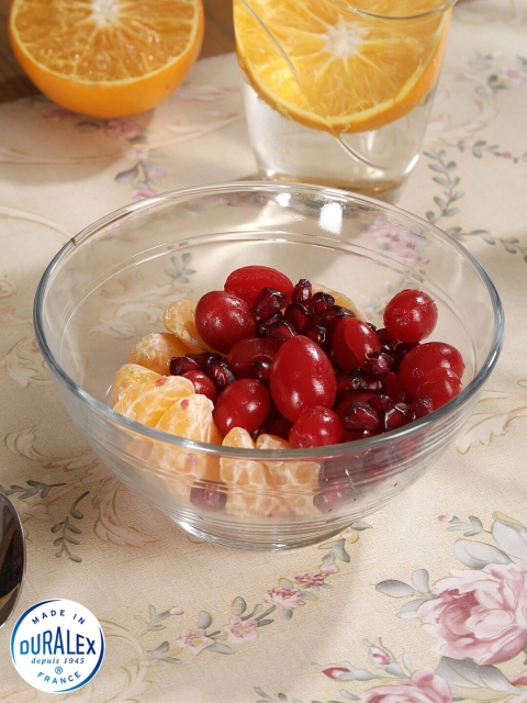 

DURALEX Transparent & 6 Pieces Glass Glossy Bowls 510ml