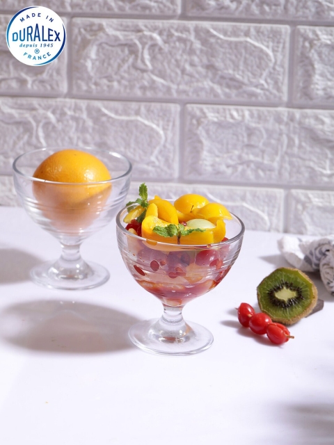 

DURALEX Transparent & 6 Pieces Glass Glossy Bowls 250ml