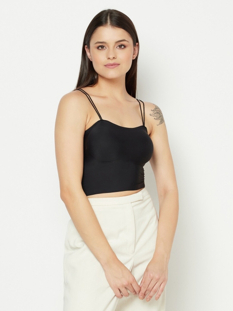 

Da Intimo Black Bralette Top Style Bralette