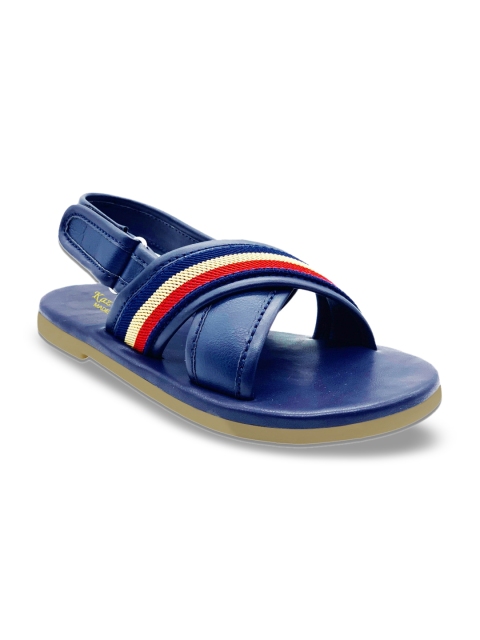 

KazarMax Boys Navy Blue PU Comfort Sandals