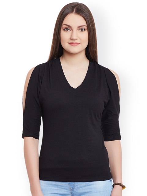 

Hypernation Women Black Top