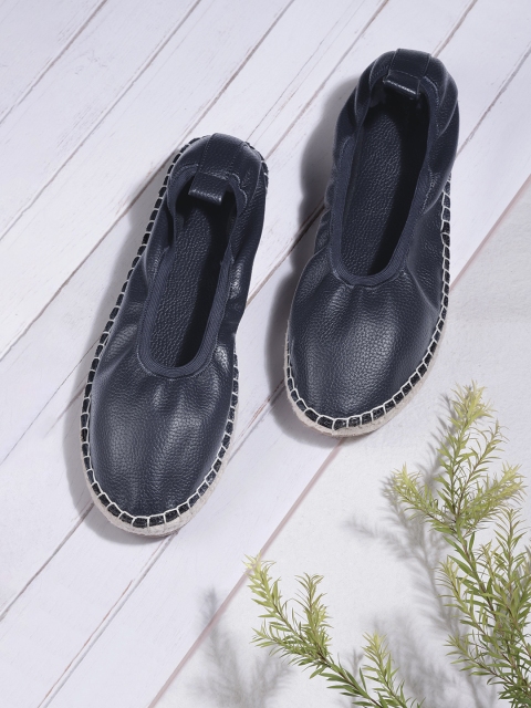 

Nautica Women Navy Blue Solid Espadrilles