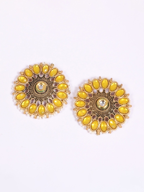 

justpeachy Yellow Classic Studs