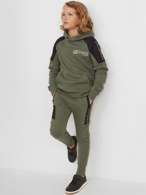 

H&M Boys Green & Black Joggers