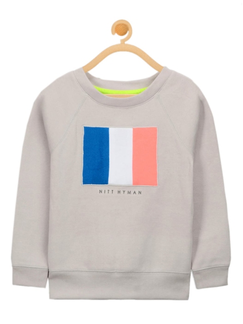 

Cherry Crumble Unisex Kids Grey Sweatshirt