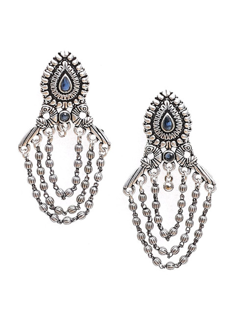 

Biba Blue Contemporary Drop Earrings