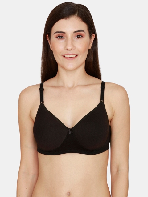 

Rosaline by Zivame Black T-shirt Bra Lightly Padded