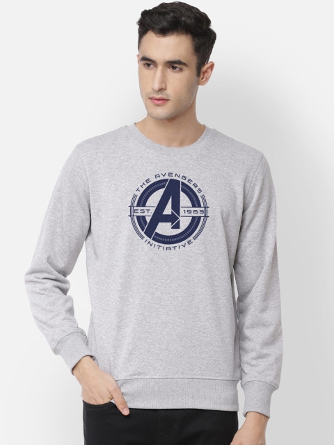 

Free Authority Men Grey Avengers Printed Sweatshirt