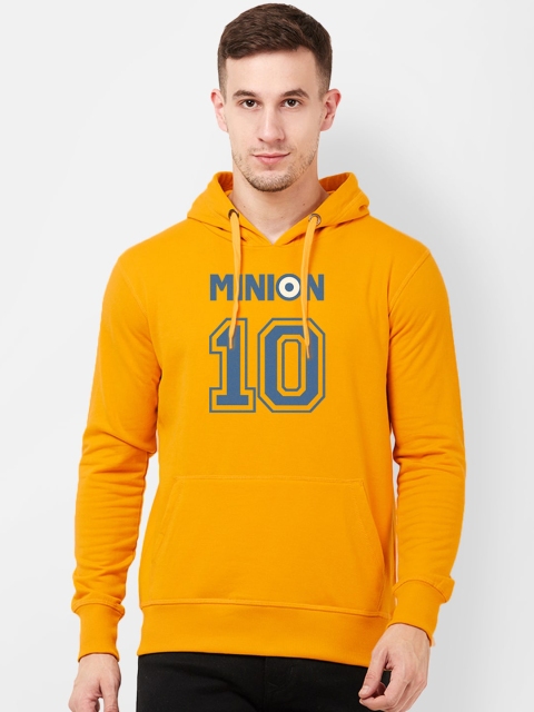 

Free Authority Men Yellow & Blue Minions Printed Hooded Sweatshirt