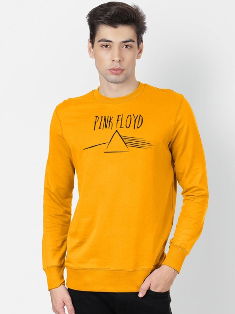 

Free Authority Men Yellow Pink Floyd Printed Sweatshirt