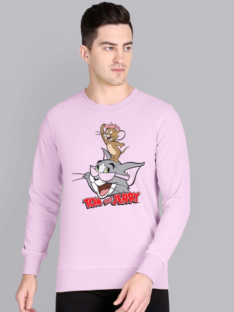 

Free Authority Tom & Jerry Men Purple Printed Sweatshirt