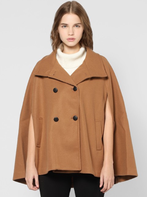 

ONLY Women Brown Cape Jacket