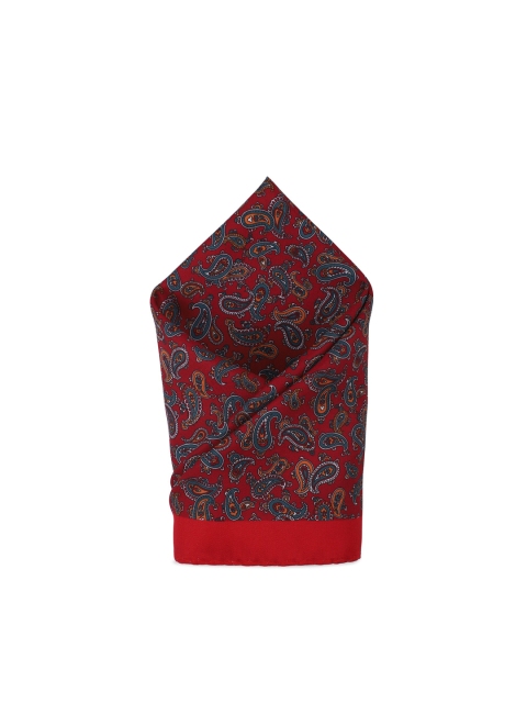 

Van Heusen Men Maroon & Blue Printed Accessory Gift Set