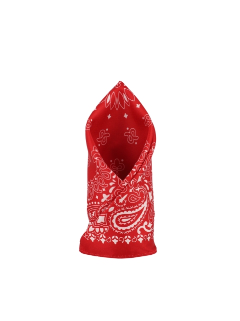 

Van Heusen Men Red & White Printed Pocket Square