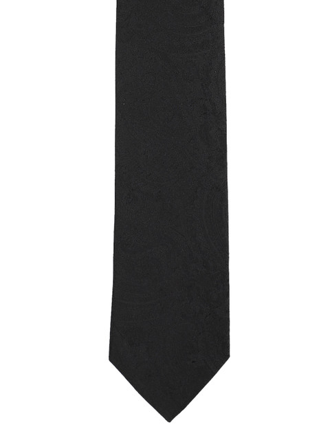 

Van Heusen Men Black & Silver-Toned Self-Design Accessory Gift Set