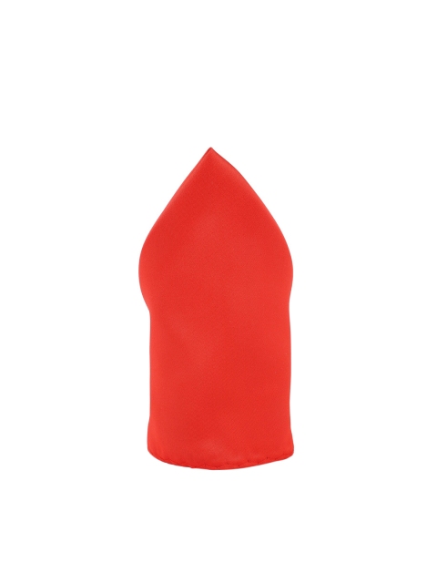 

Van Heusen Men Red Solid Pocket Square