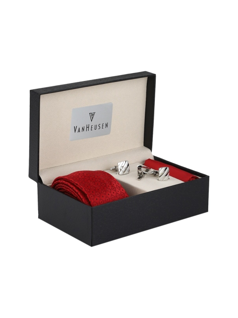 

Van Heusen Men Maroon Accessory Gift Set