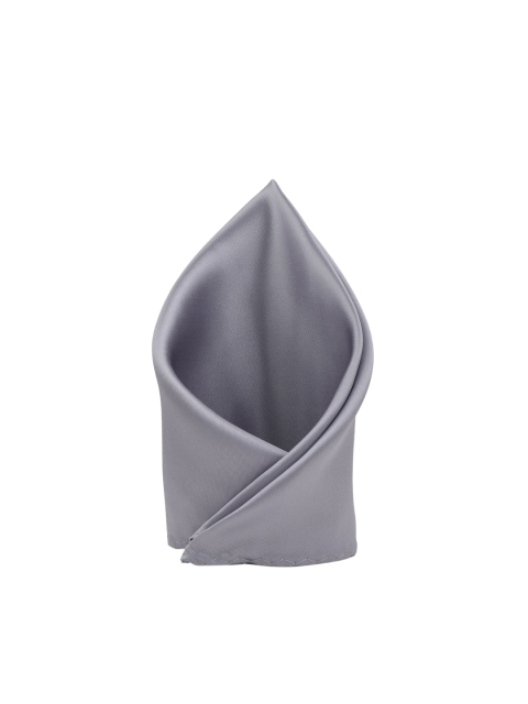 

Van Heusen Men Grey Solid Pocket Square
