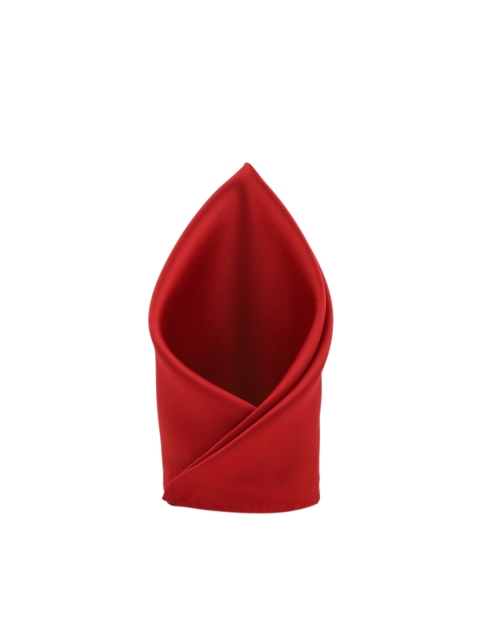 

Van Heusen Men Red Solid Pocket Square