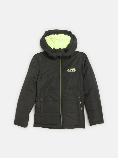 

Octave Boys Olive Green Padded Jacket