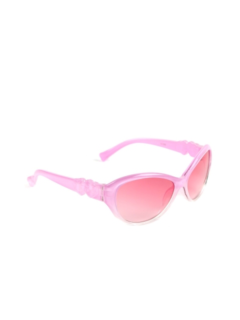 

DukieKooky Girls Pink Lens & Pink Oval Sunglasses with UV Protected Lens 900807