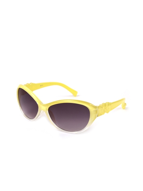 

DukieKooky Girls Black Lens & Yellow Oval Sunglasses 900829