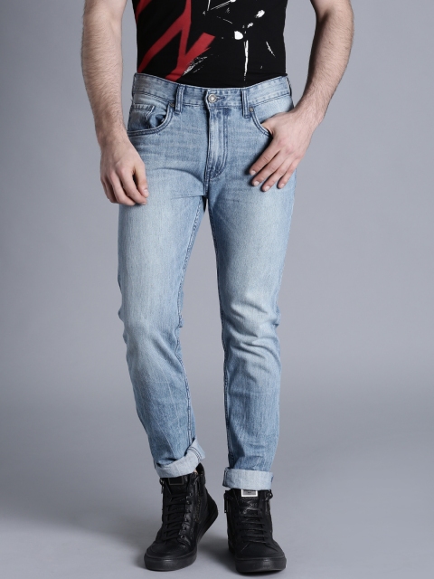 

Kook N Keech Men Blue Mid-Rise Clean Look Jeans