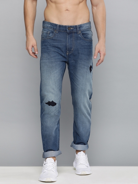 

Kook N Keech Men Blue Regular Fit Mid-Rise Mildly Distressed Jeans