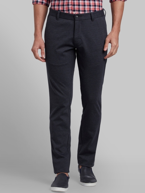 

Parx Men Grey Tapered Fit Trousers