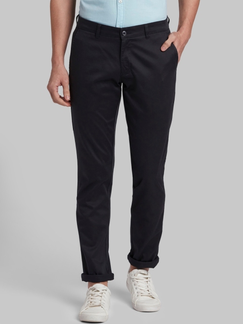 

Parx Men Blue Tapered Fit Trousers