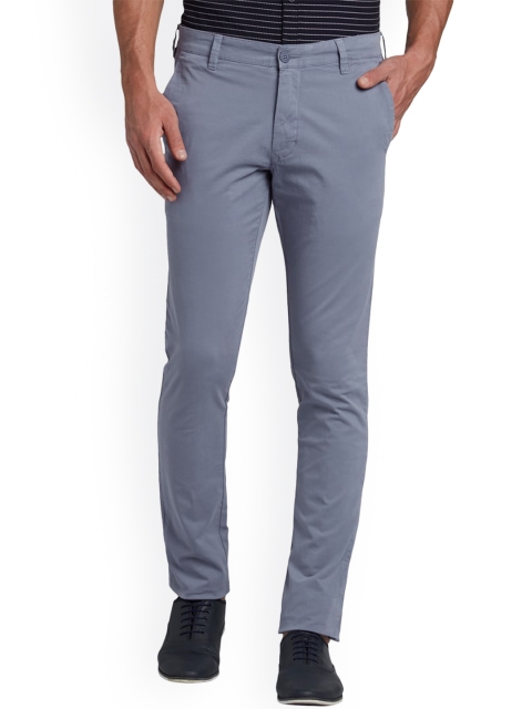 

Parx Men Purple Slim Fit Trousers