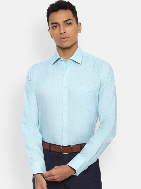 

Van Heusen Men Blue Slim Fit Opaque Formal Shirt