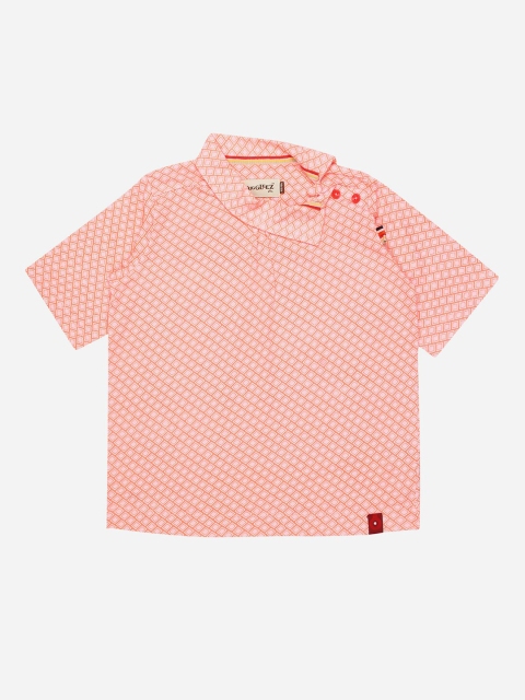 

SMUGGLERZ INC Pink Shirt Style Top