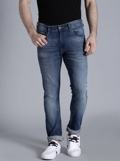 

Kook N Keech Men Blue Slim Fit Mid Rise Clean Look Jeans