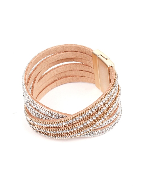 

ODETTE Women Gold--Toned Wraparound Bracelet