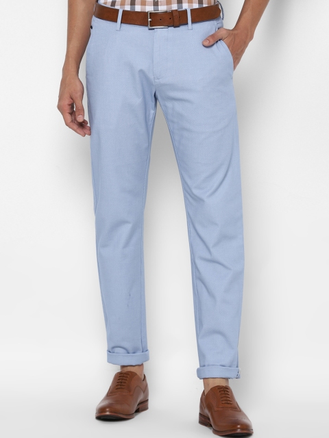 

Allen Solly Men Blue Slim Fit Trousers