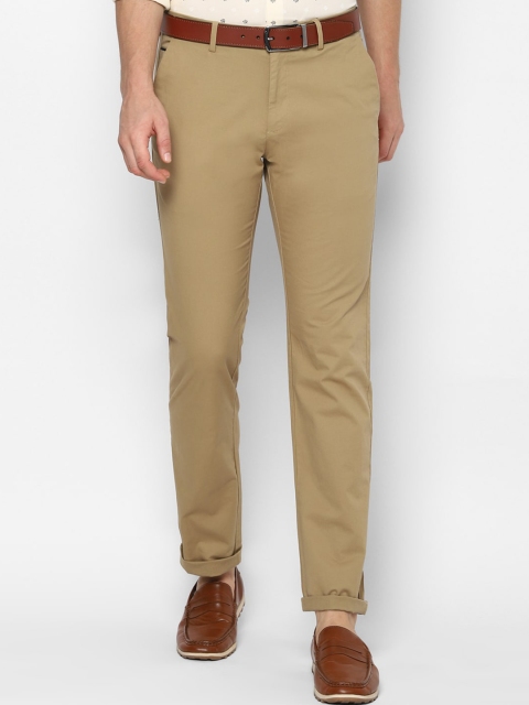 

Allen Solly Men Khaki Trousers