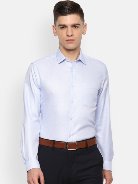 

Louis Philippe Permapress Men Blue Slim Fit Opaque Formal Shirt