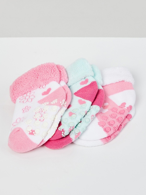 

max Girls Multi Pack of 3 Socks