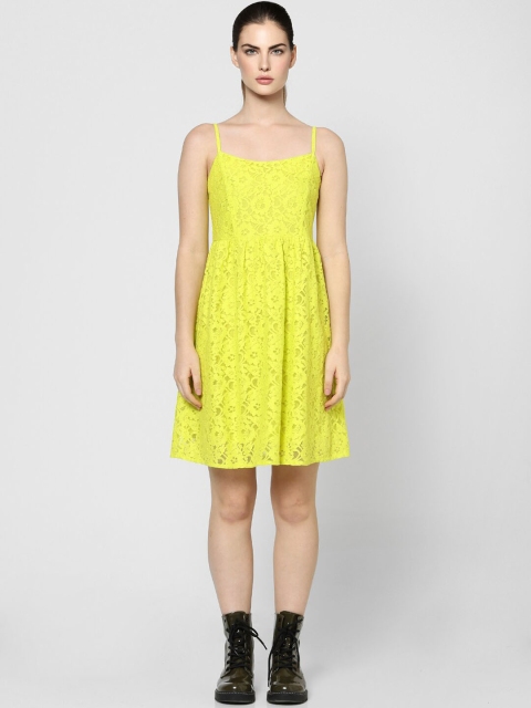 

ONLY Yellow Midi Dress