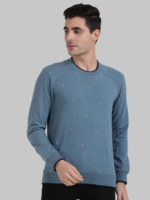 

ColorPlus Men Blue Acrylic Pullover