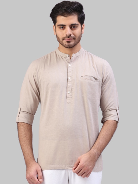 

Raymond Men Brown Thread Work Kurta