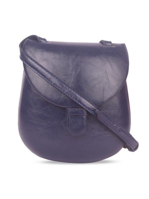 

Bagkok Blue PU Bucket Sling Bag
