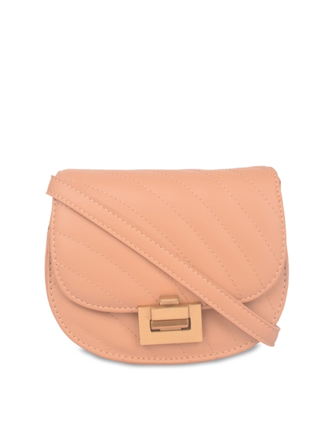 

Bagkok Beige Half Moon Sling Bag