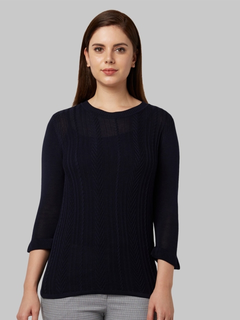 

Park Avenue Woman Women Navy Blue Pullover