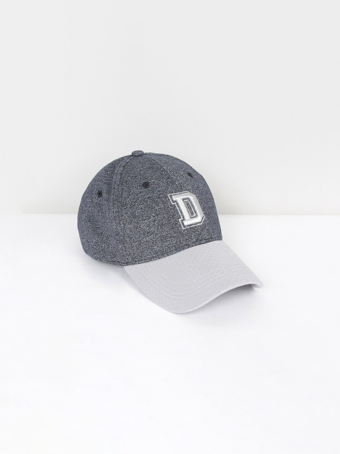 

max Men Grey Printed Baseball Cap